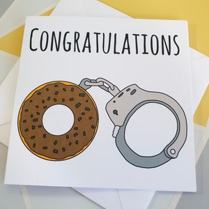 Police Officer, Police Congratulations, Police Retirement Card, Police Academy, Police Wife, Law Enforcement, Academy Gift Card image 5