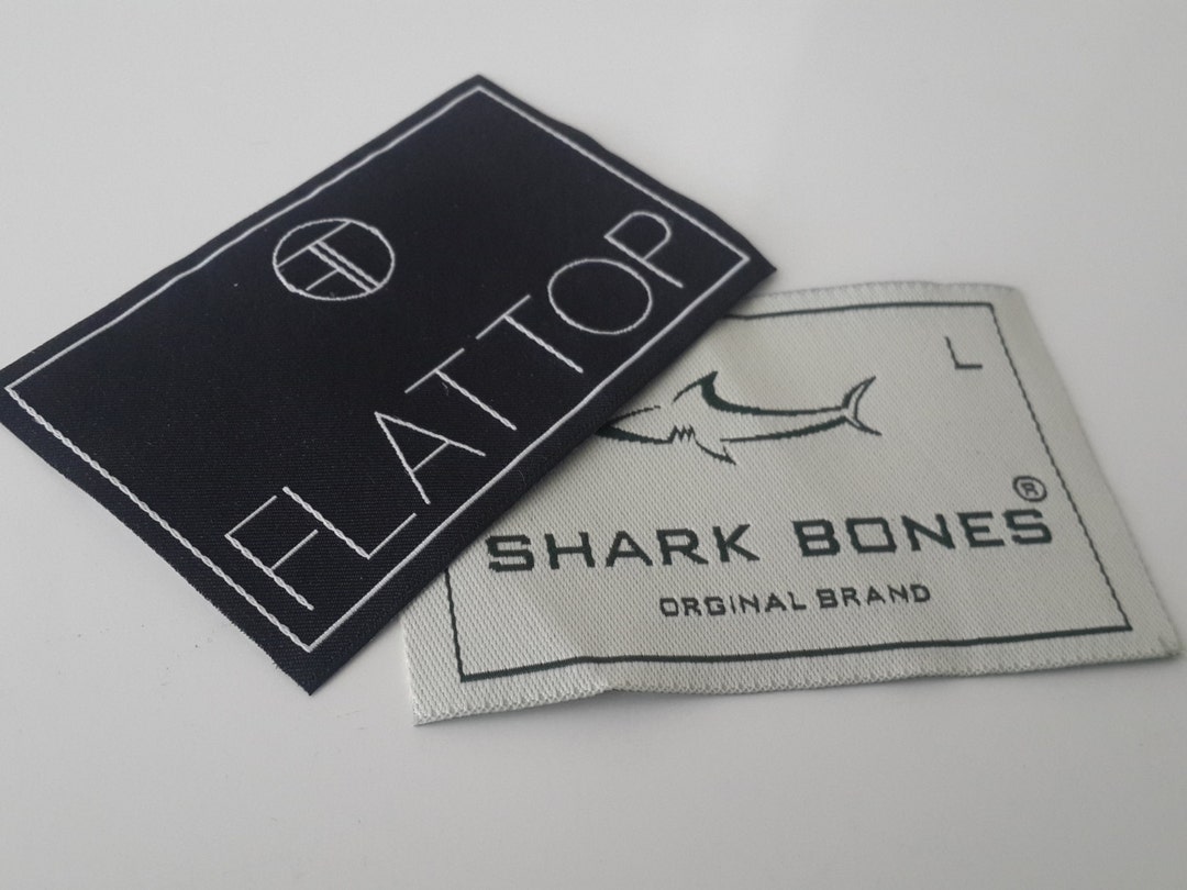 1200 Pcs HD Quality Woven Label for T-shirts, Jackets, Hats, Pants and ...