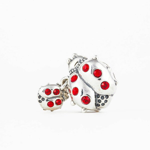 Charm Coccinelle Argent