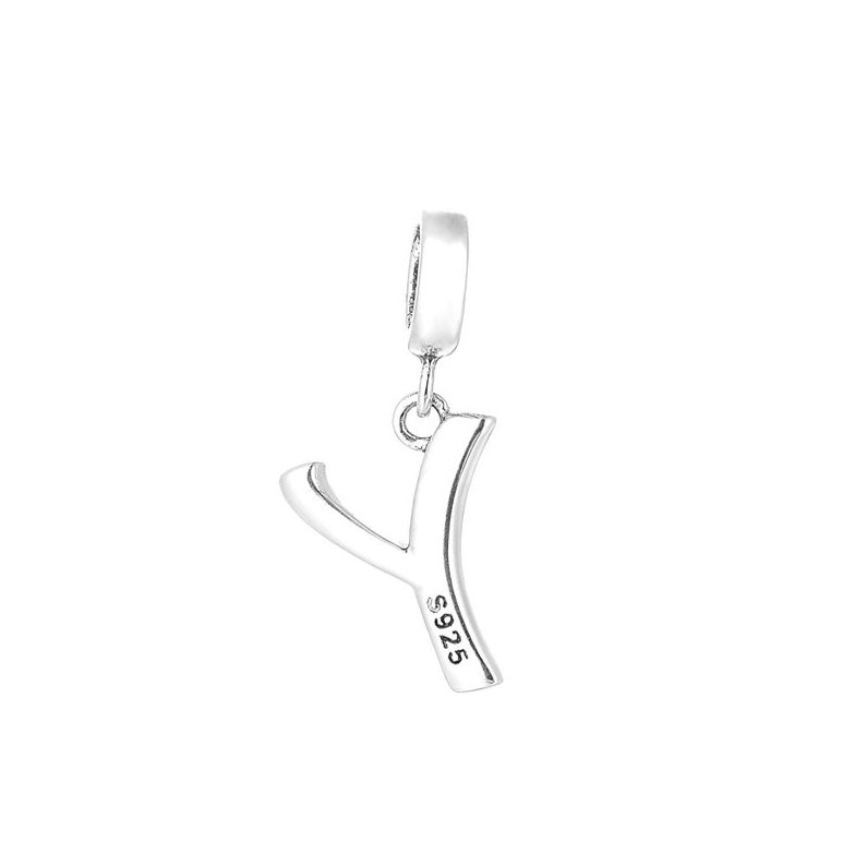 Letter Y Necklace Personalized Jewelry Gift for Her Silver Etsy New