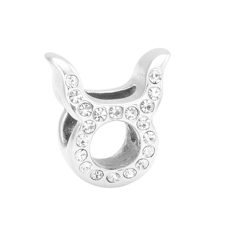 Taurus Zodiac Star Sign Charm for Bracelet Silver Jewellery Etsy
