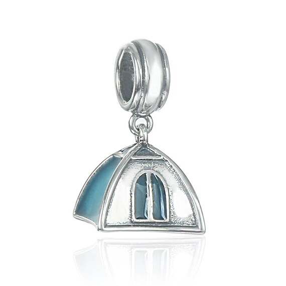 Charms for Bracelets and Necklaces Camping Tent Charm Charms for Bracelets and Necklaces Camping Tent Charm