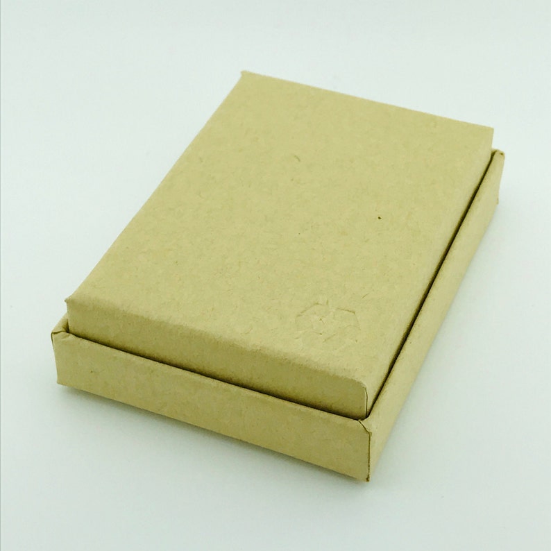 Wholesale Kraft Jewellery Gift Boxes with Lid 45x65x15 mm Etsy