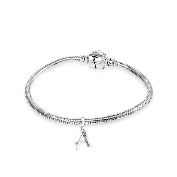 Initial A Charm Charms for Bracelets and Necklaces