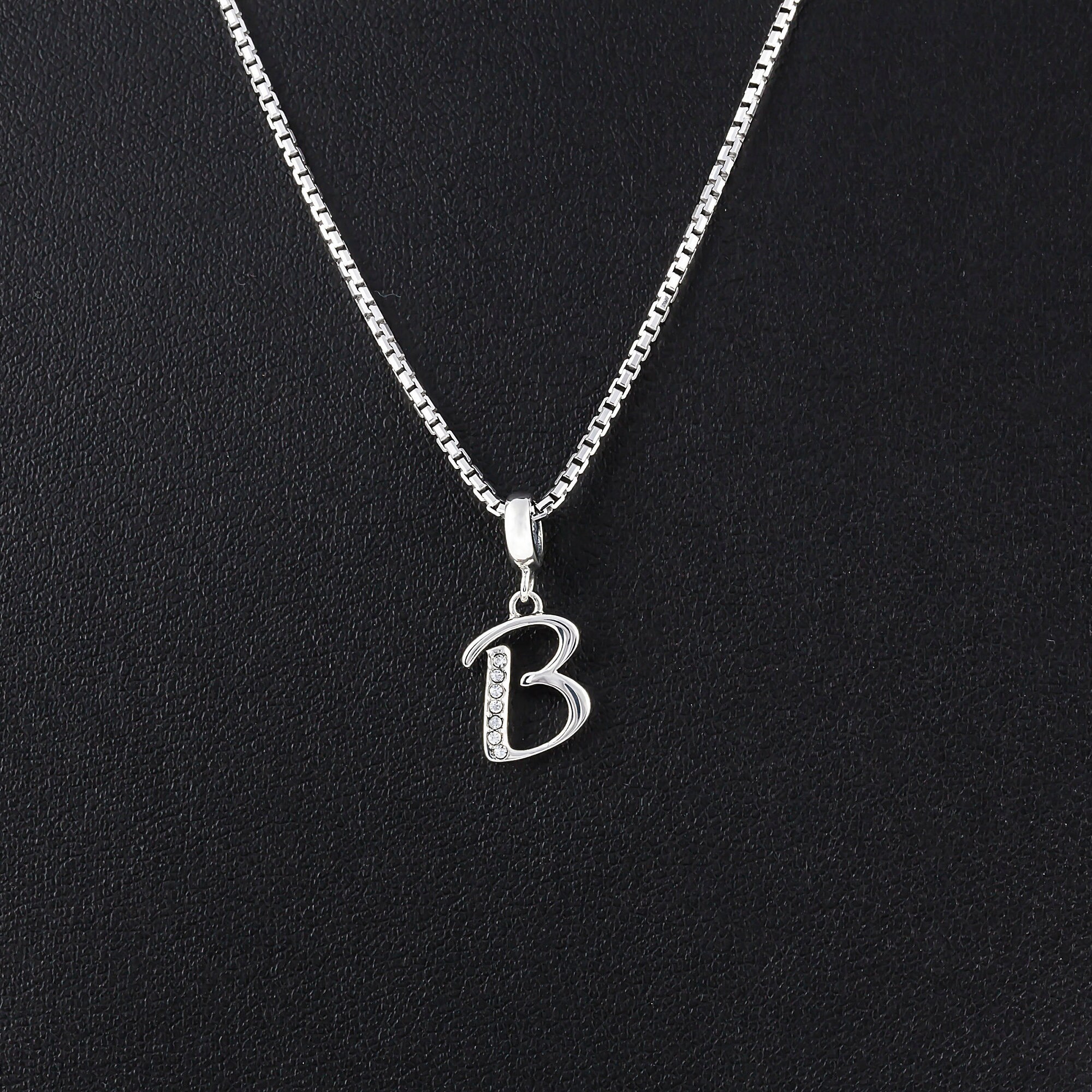 Letter B Necklace Personalized Jewelry Gift for Her Etsy UK