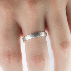 Modern band ring / stack ring image 3