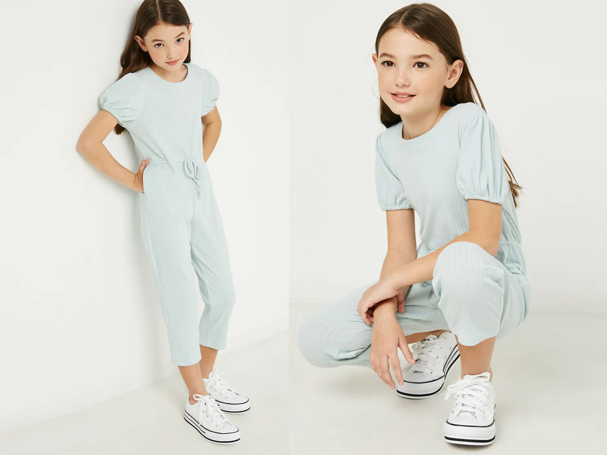 StyloBug Girl's Jumpsuits For Girls | Kids Summer Wear | Midi Dress |  Western Dress | Casual Wear | Rayon | Tie & Dye | Half Sleeve (2 to 16  Years)