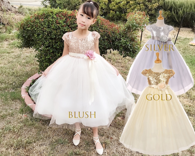 Girls Tea Length Dress