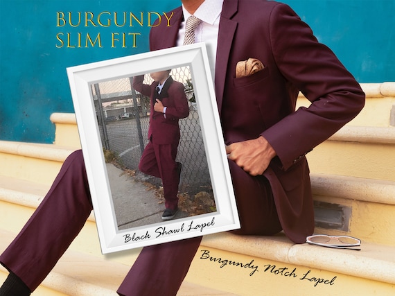 Traje Slim Fit de 7 piezas para niños pequeños y esmoquin | Etsy México