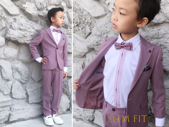 mauve suit jacket