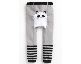 roze wolk unisex jongen meisje 40% verkoop grijze panda Kleding Unisex kinderkleding Unisex babykleding Broek Baby 0-24 maanden katoenen legging baby douche cadeau 