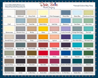 Dixie Belle Chalk Mineral Paint - 60+ Beautiful Colors in 4 Sizes!