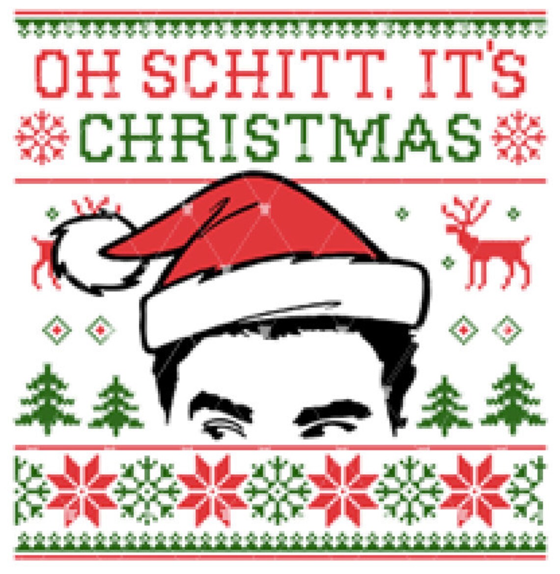 Oh Schitt It's Christmas Schitt's Creek CUTTABLE Etsy