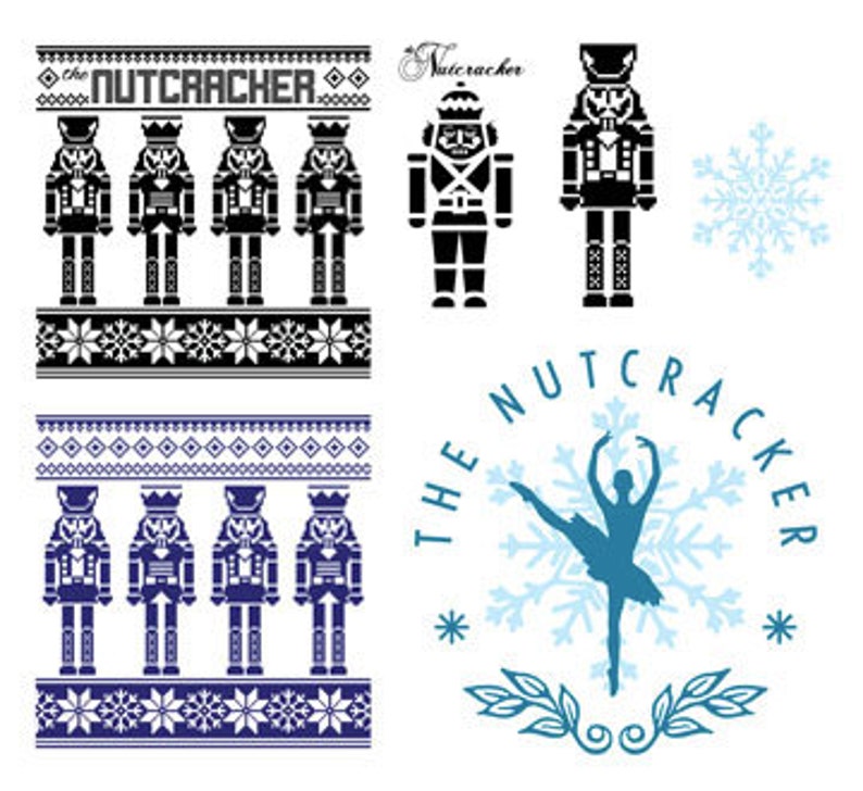 NUTCRACKER Design Package Cuttable and Printable Files Etsy
