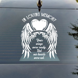 Memorial "In Loving Memory" personalizable Cuttable decal digital art(. SVG)