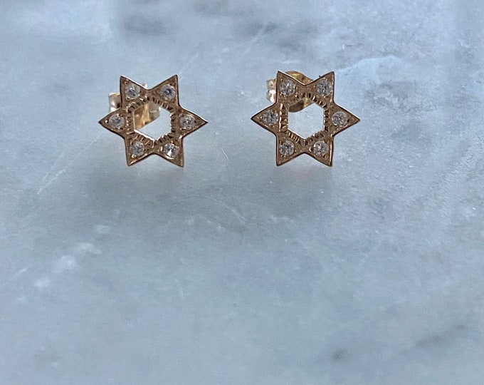 2ct Diamond Flower Station Necklace in 14K Yellow Gold Etsy