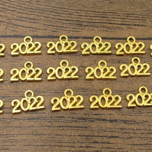 50 Year 2022 Charms Gold Color-RS1147