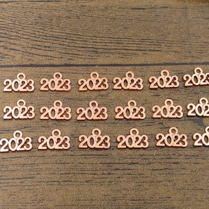 50 Year 2023 Charms Rose Gold Color-RS1319