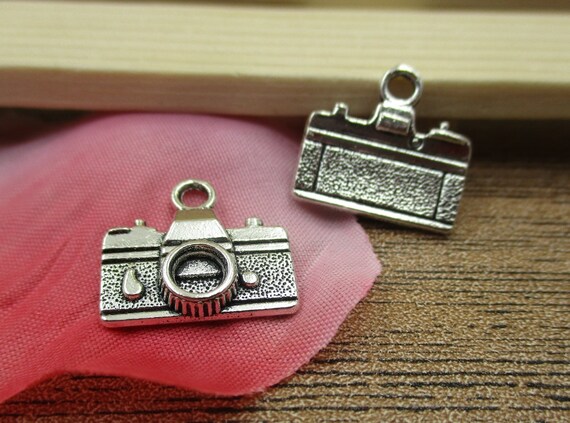 30 Camera Charms ,antique Silver Tone-rs341 - Etsy