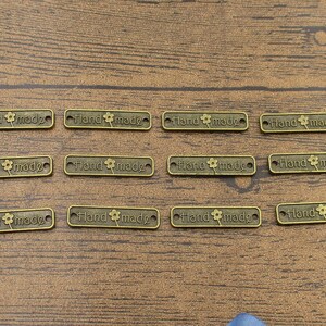 20 Conectores Artesanais, Tom Bronze Antigo - RS1300