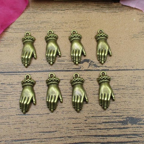 BULK SALE 100 Acorn Charms Antique Bronze Toners068 Etsy