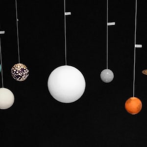 Hanging Solar System (no frame)