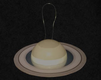 Handmade Saturn Ornament