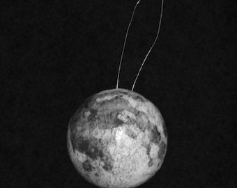 Handmade Moon Ornament