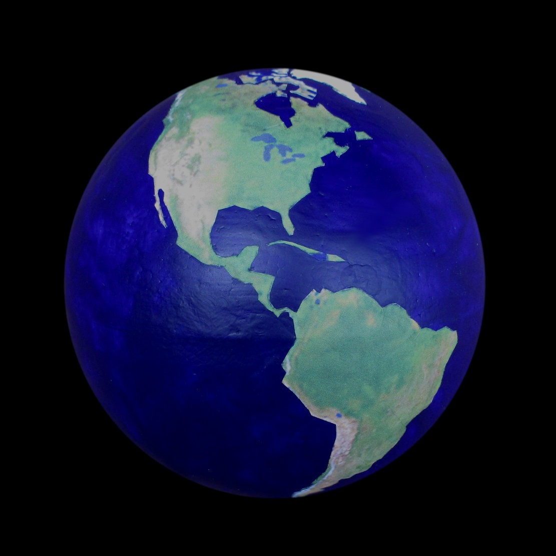 6 Inch Wide Earth Without Clouds. - Etsy Canada