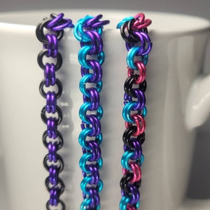 bracelet 2 in 2 coloured