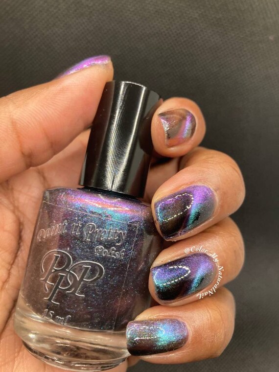 Chick Magnet Magnetic Nail Polish Multichrome Nail Lacquer - Etsy Chick Magnet Magnetic Nail Polish Multichrome Nail Lacquer - Etsy