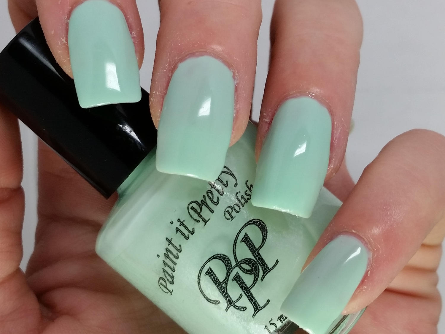 Jelly Beans green nail polish indie nail polish cruelty Etsy