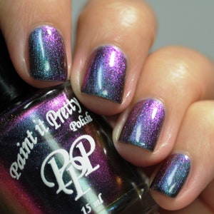 Not The Birdy Boiler, multichrome nail polish, lacquer, indie nail polish, Paint it Pretty Polish