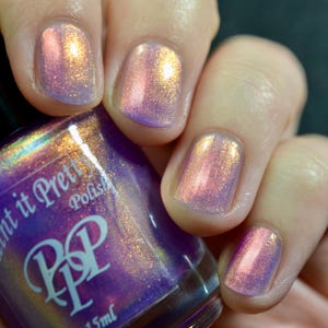 Chicago nights,indie nail polish lacquer by Paint it Pretty Polish