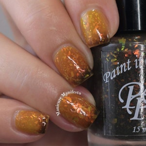 Goblins, thermal nail polish, lacquer, indie nail polish, Paint it Pretty Polish