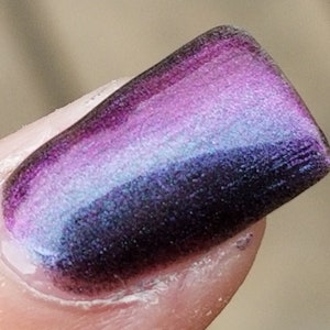 Magic Trick,multichrome nail polish, indie nail polish 5 free nail polish, paint it pretty polish 15 ml image 10