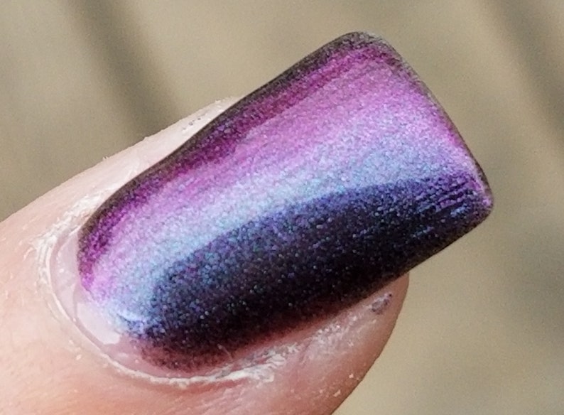 Magic Trick,multichrome nail polish, indie nail polish 5 free nail polish, paint it pretty polish 15 ml image 10