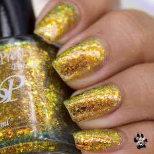 Oh My Gourd, gele indie nagellaklak van Paint it Pretty Polish