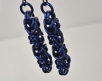 Byzentine Earrings, chainmail
