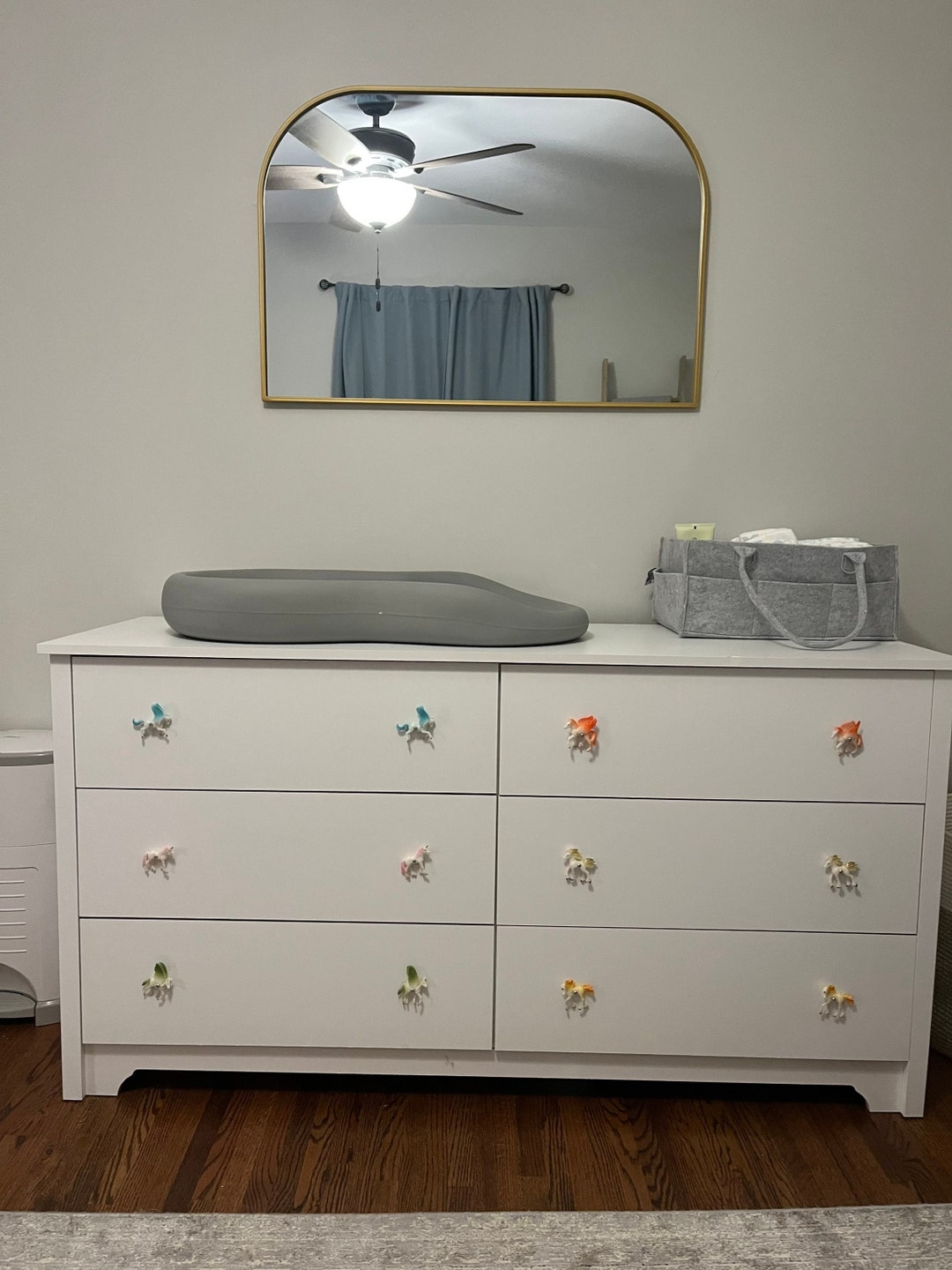Unicorn Dresser Knobs Baby Nursery Decor Etsy