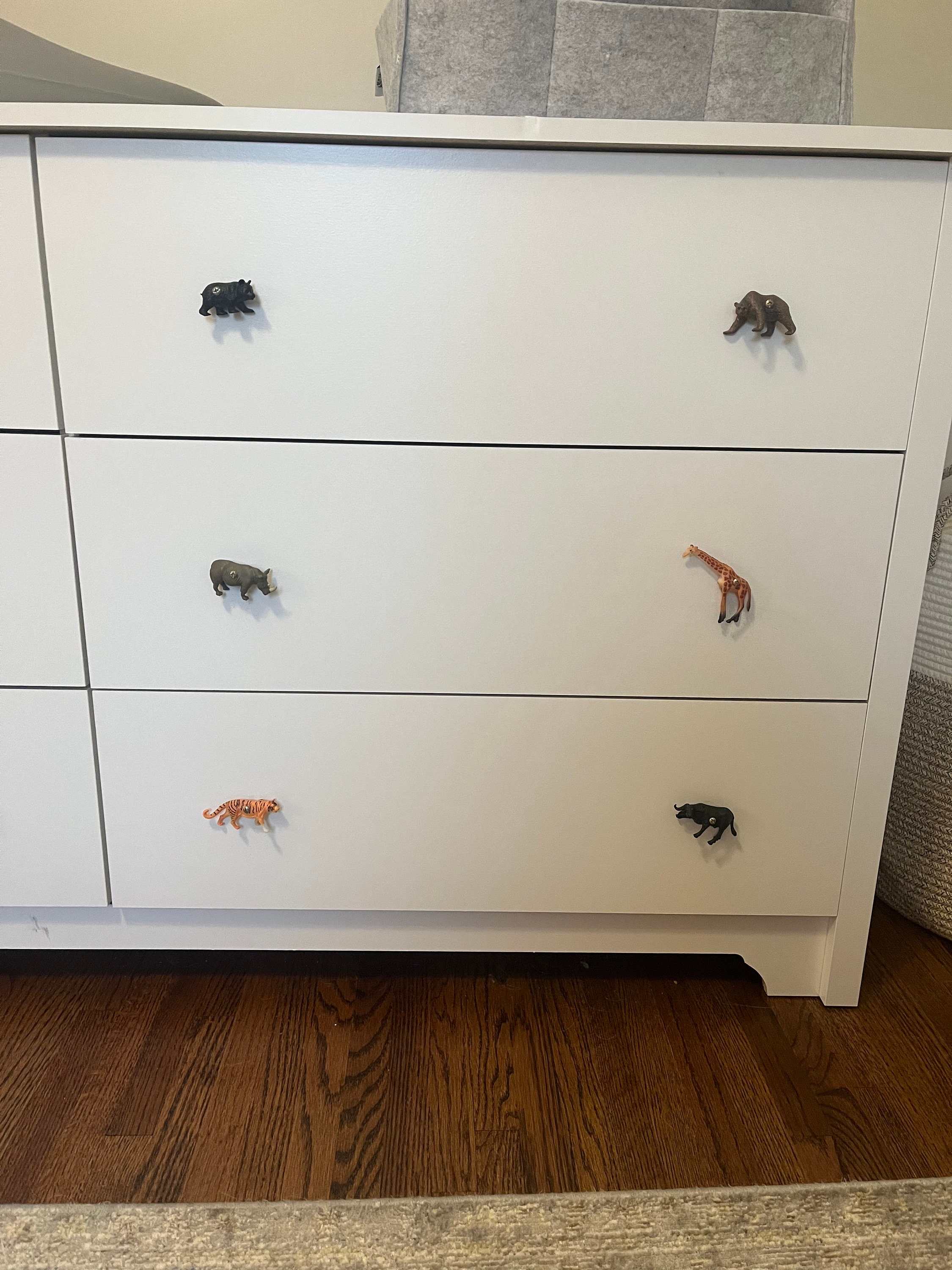 Animal Dresser Knobs Baby Nursery Decor - Etsy