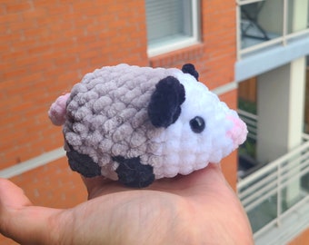 Crochet Baby Possum Plushie