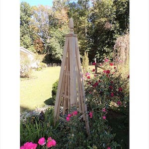 6&#39;6&quot; Cedar Obelisk