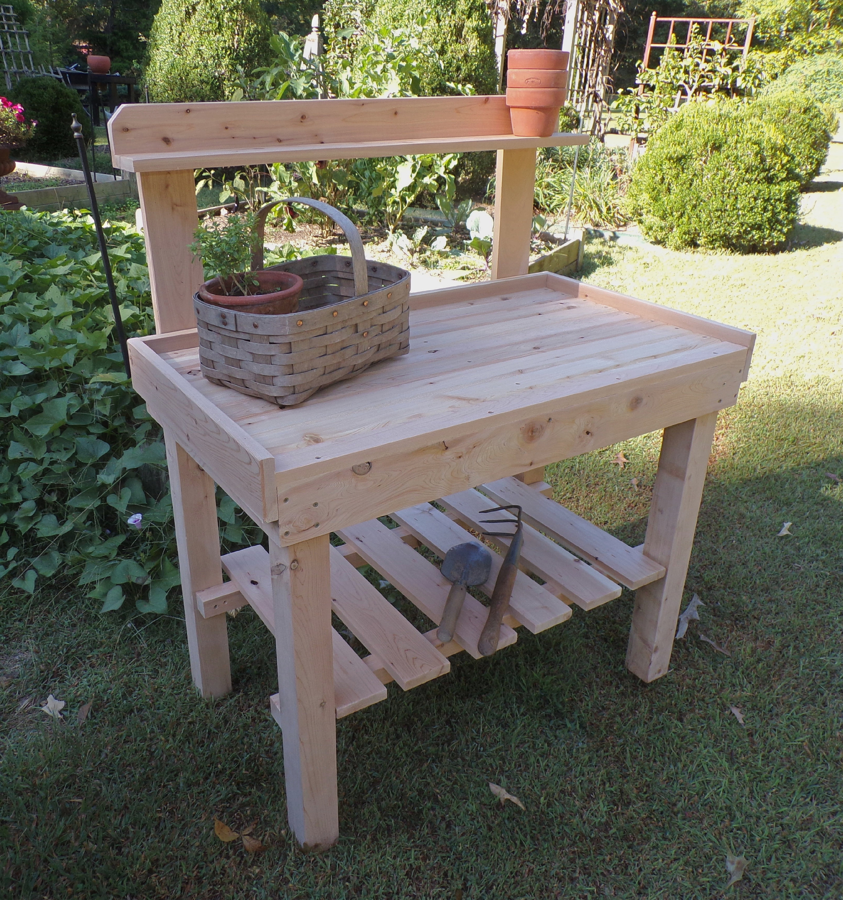 Potting Bench / Garden Table - Etsy