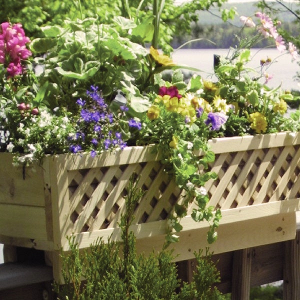 Deck Rail Planters Etsy