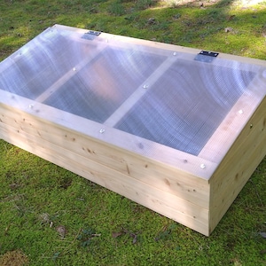 Cedar Cold Frame Garden