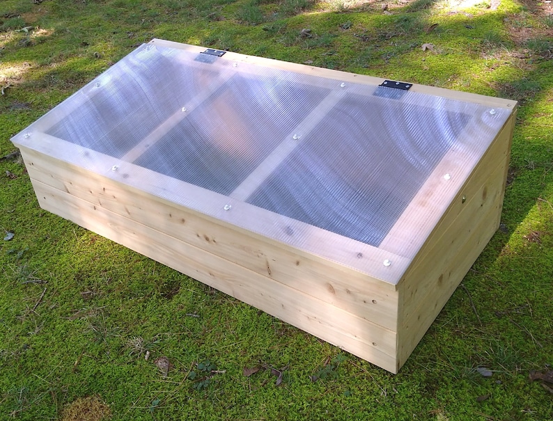 Cedar Cold Frame Garden Etsy UK