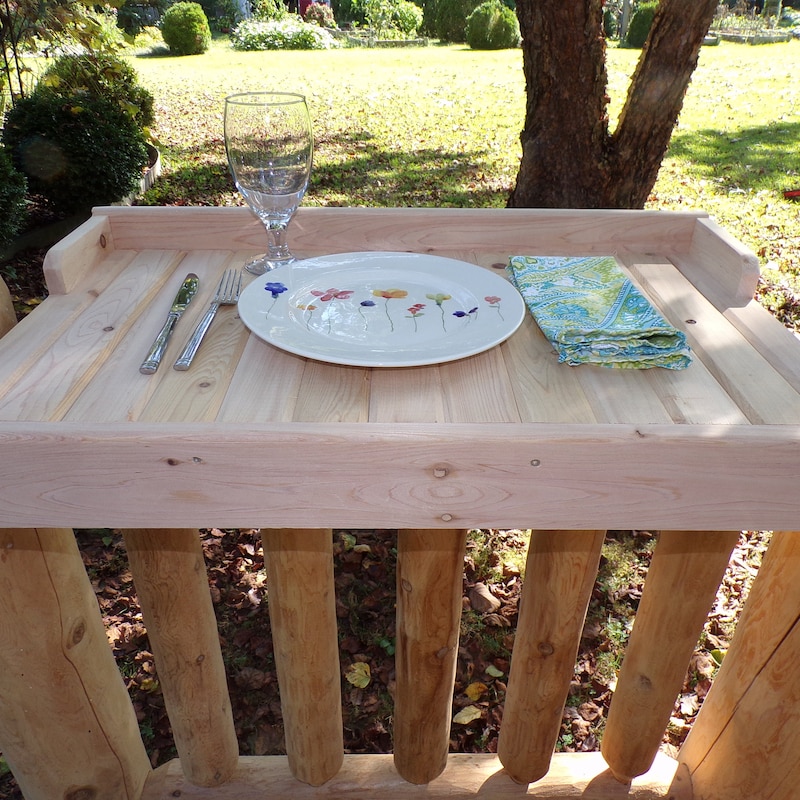 Drink Rail Table - Etsy