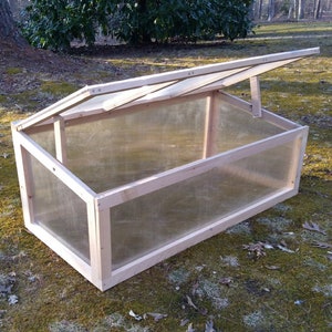 Clear Sided Cold Frame / Mini greenhouse