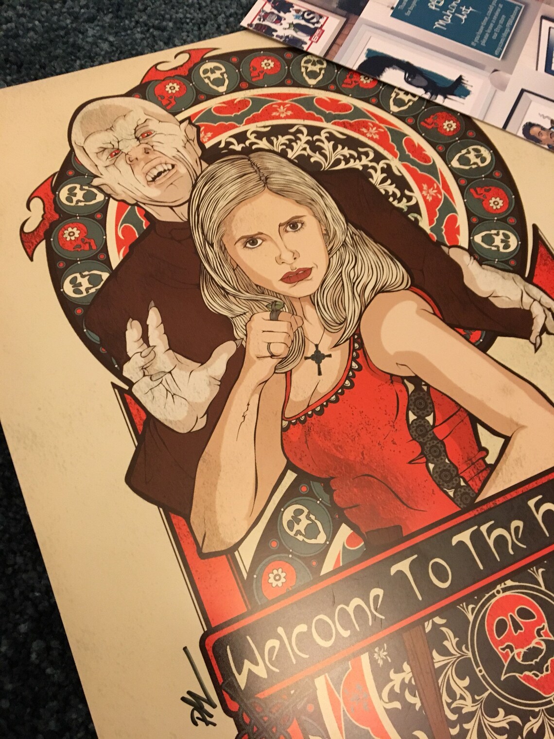 Buffy The Vampire Slayer Print Limited Edition Signed By | Etsy
